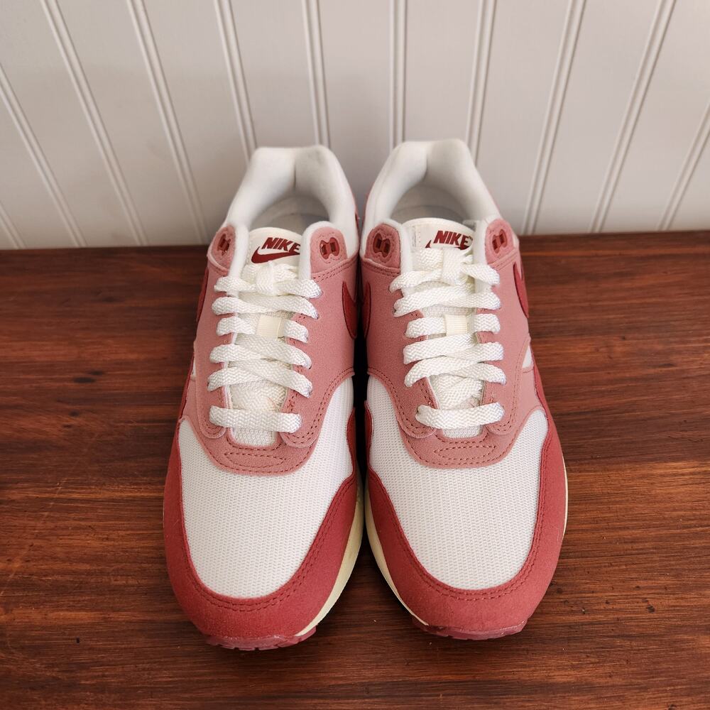 Nike Women's Size 6.5Y/8W Air Max 1 pink/White/Cream‎ - Picture 2 of 13